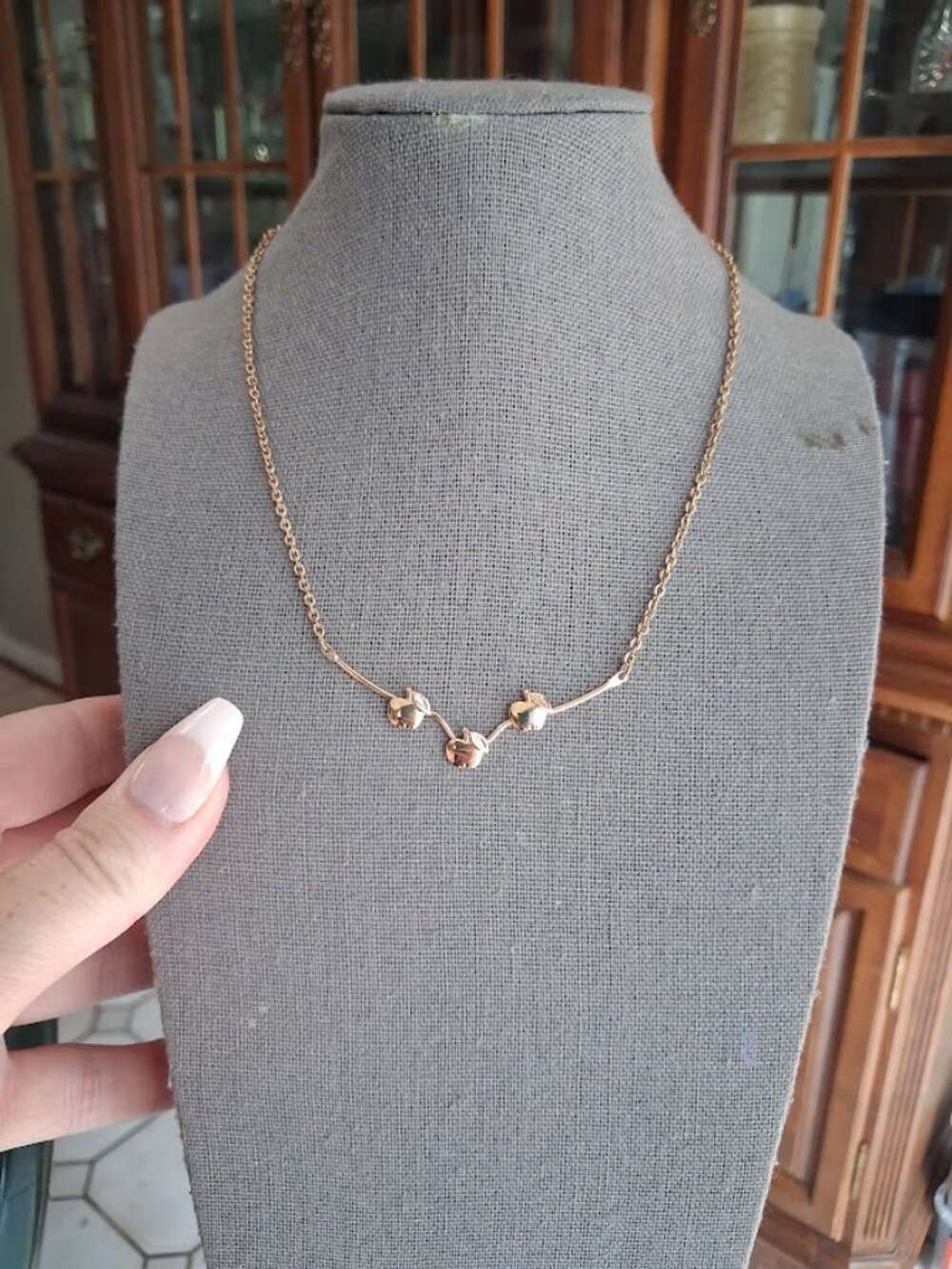 15 inch Apple necklace